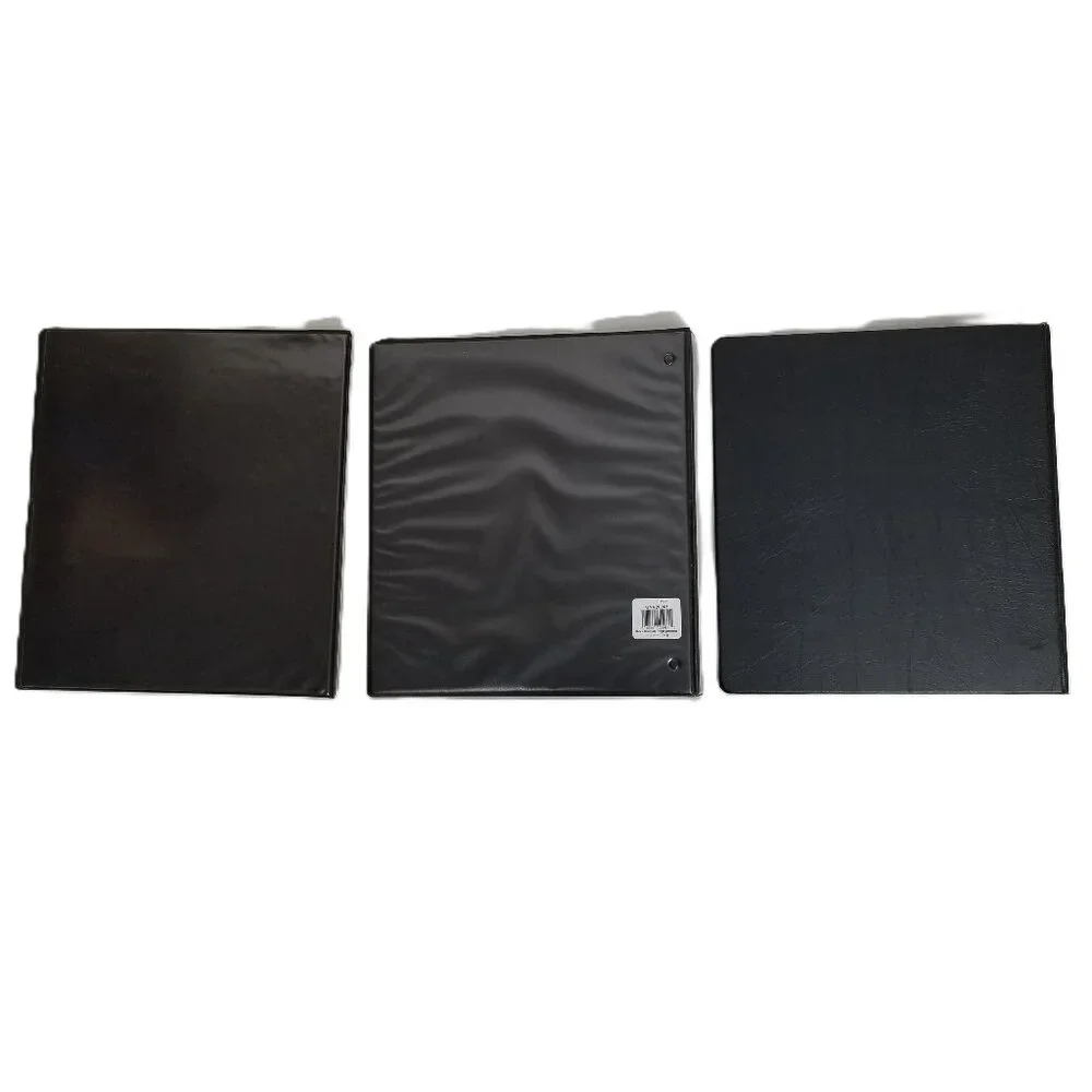 3 Ring Binders Lot Avery Universal Black 1 Inch Half Inch Office School